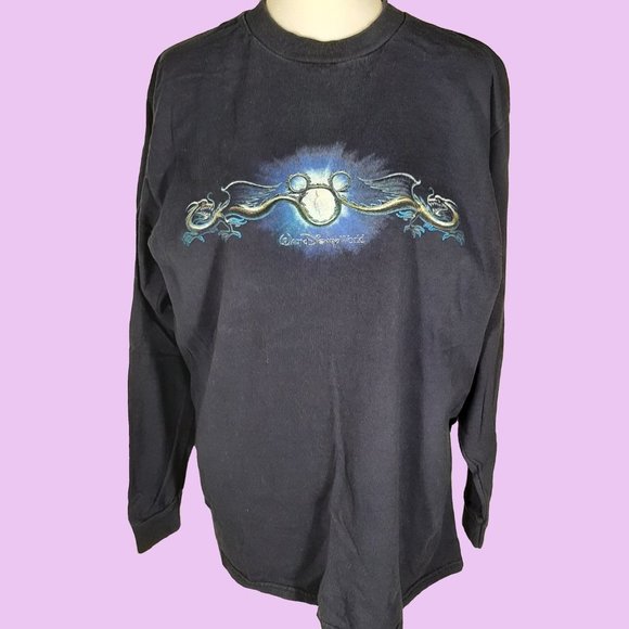 Disney Other - Disney World Long-Sleeve Tee - Large - EUC